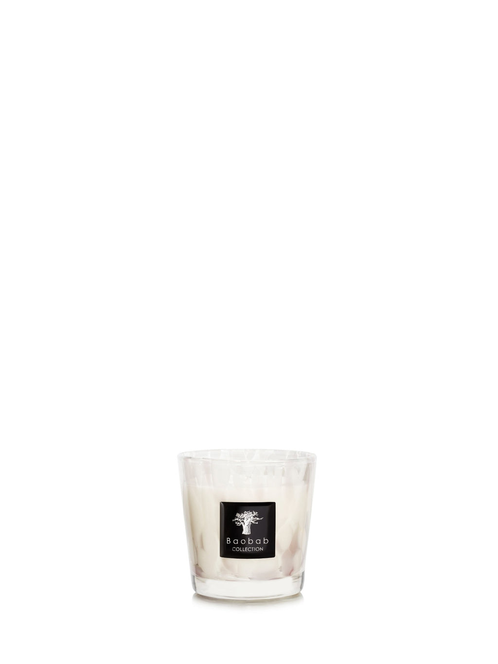 Baobab Candle White Pearls