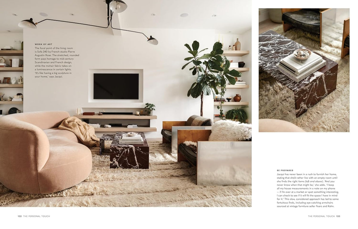 The Soft Minimalist Home - interior spread