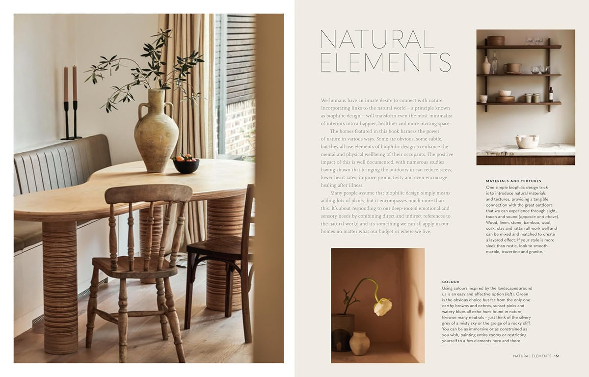 The Soft Minimalist Home - interior spread