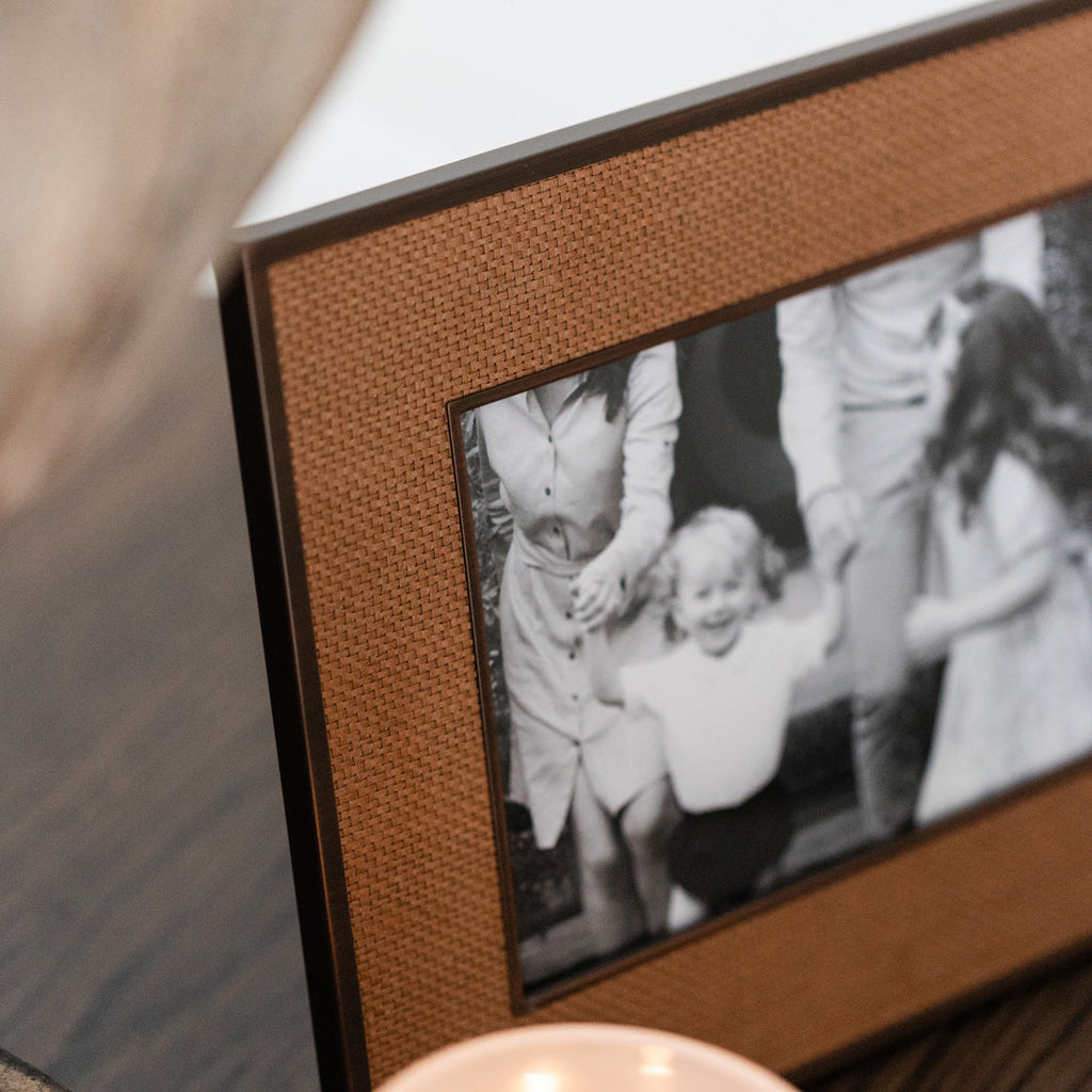 Almond Rattan Frame by Sophie Paterson