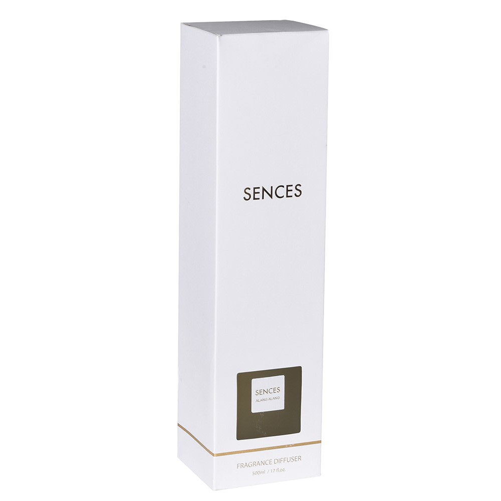 Sences White Alang Alang Reed Diffuser boxed