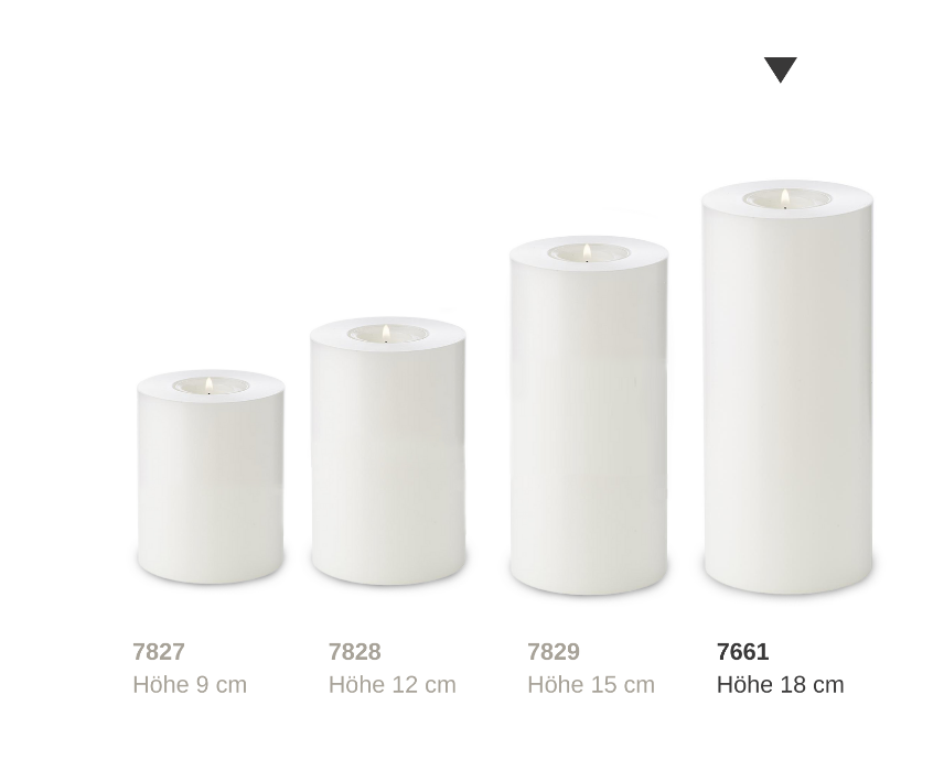 Candle Tealight Holder - 18 cm / 8 cm