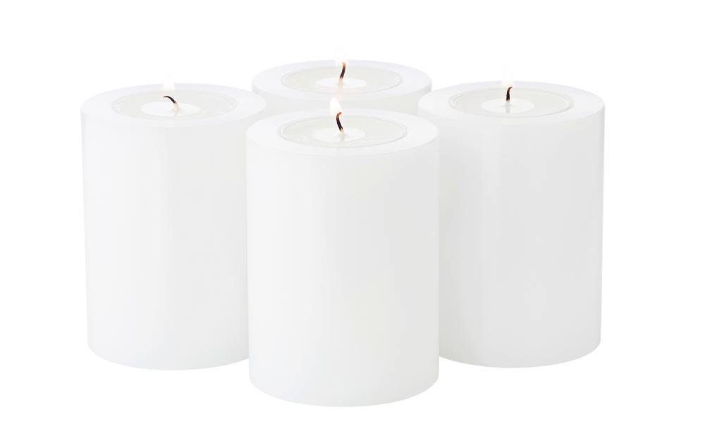 Candle Tealight Holder -  8 cm / ø 6 cm - Set of 4