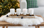 Candle Tealight Holder -  8 cm / ø 6 cm - Set of 4