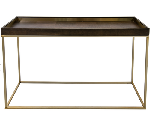 Alyne Chocolate Finish Console Table