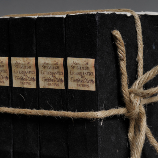 Small 17TH Century Books (Set OF 5)