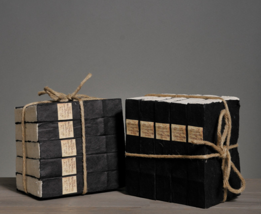 Small 17TH Century Books (Set OF 5)