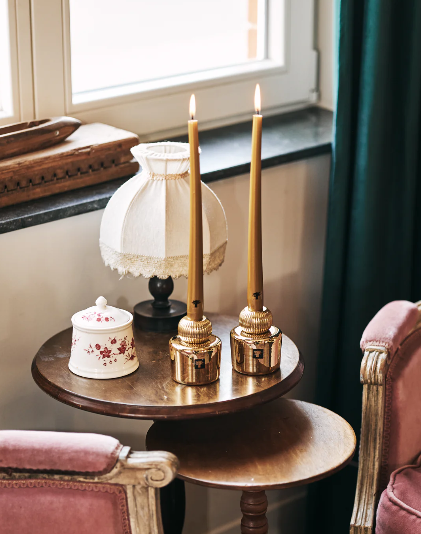 Scented Candle Holder Twins Les Exclusives Aurum
