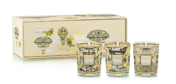 Trio Travel Candles Rosace