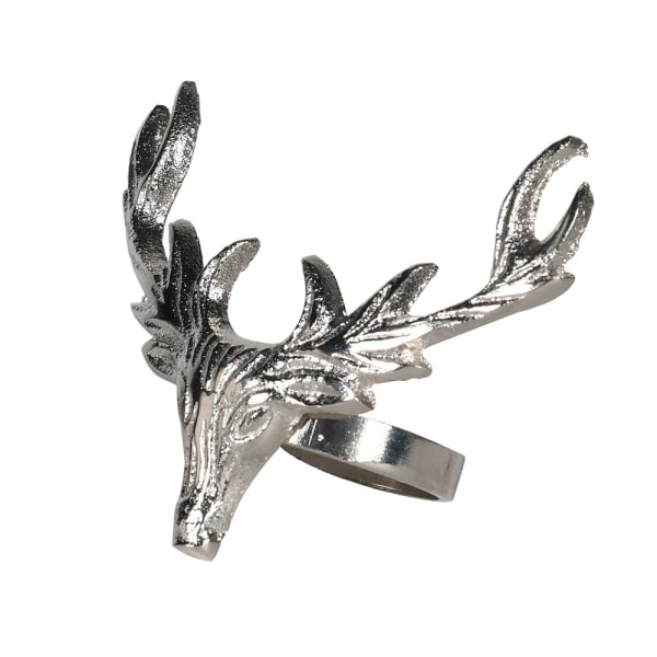 S/4 REINDEER NAPKIN RINGS