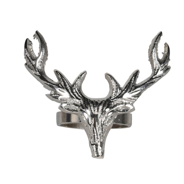 S/4 REINDEER NAPKIN RINGS