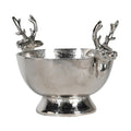 Silver Reindeer Bowl