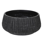 Small Black Textured Pot