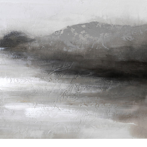 Abstract Echo Lake painting detail