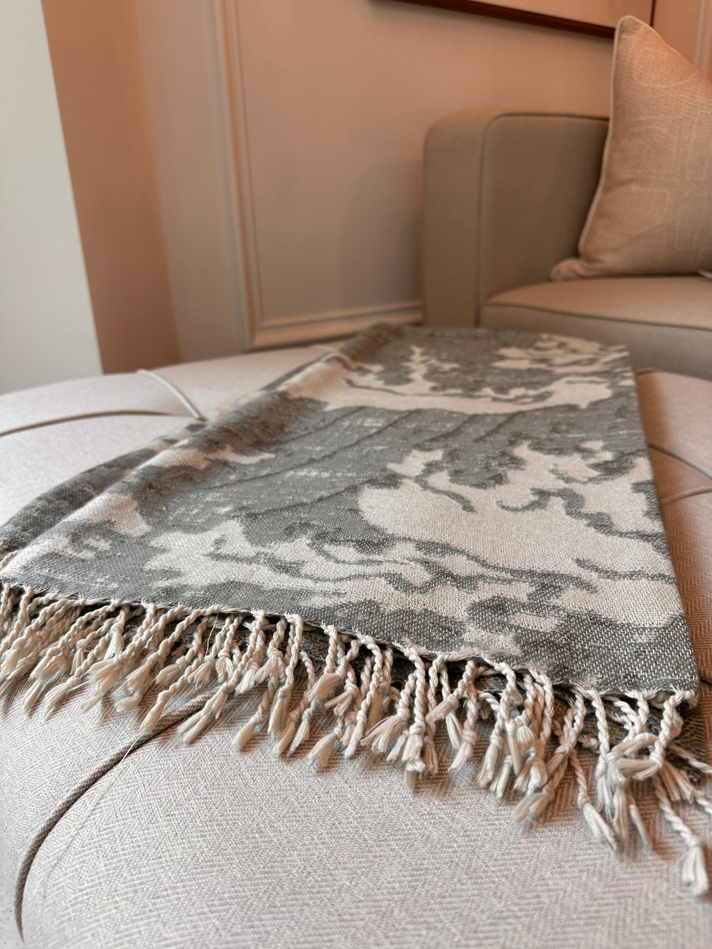 Waves Cotton Throw