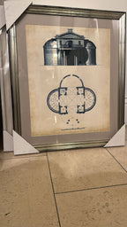 George Architectural Blue IV (50 x 60cm)