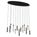 Large Oxley Chandelier - Bronze