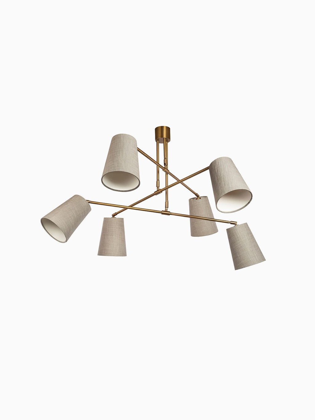 Andromeda antique brass chandelier