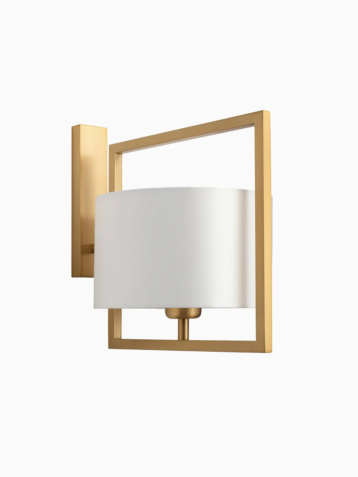 Conniston antique brass wall light