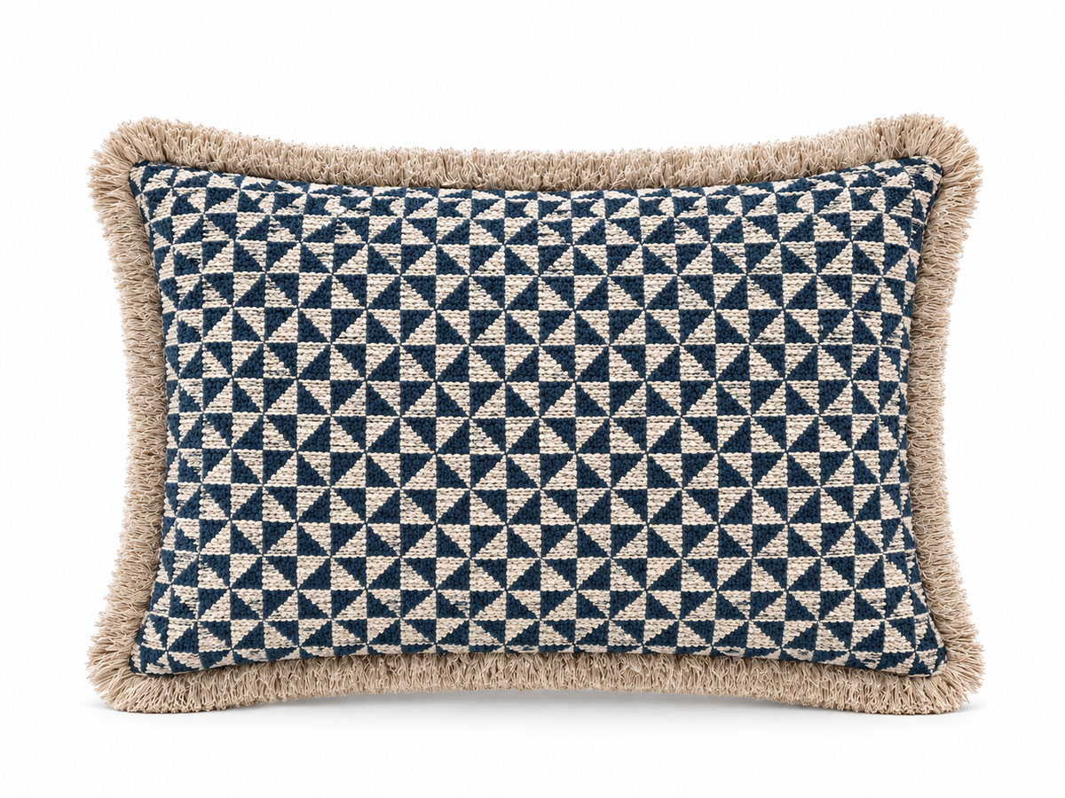 Elba Cosmic Lumbar with Brushed Fringe