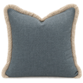 Apollo Slate Blue with brushed fringe
