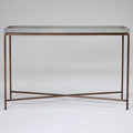 Collins Console Table - Dove Shagreen