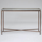 Collins Console Table - Dove Shagreen
