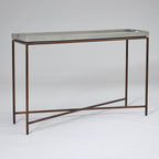 Collins Console Table - Dove Shagreen