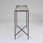 Collins Console Table - Dove Shagreen