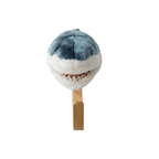 Coat hanger head blue shark w/box