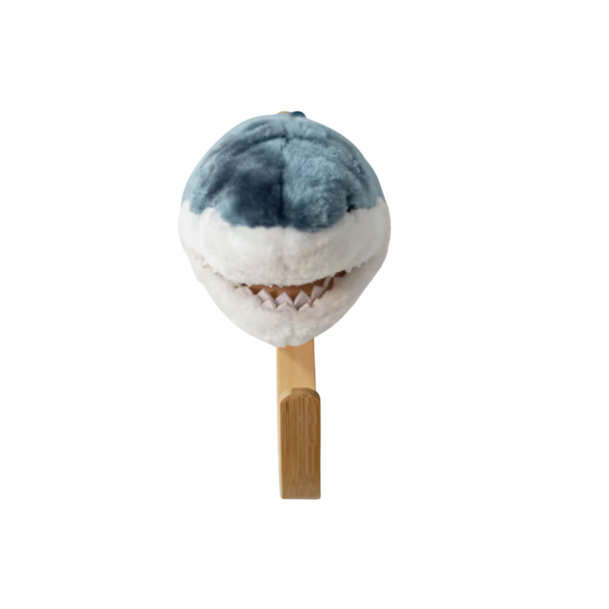 Coat hanger head blue shark w/box