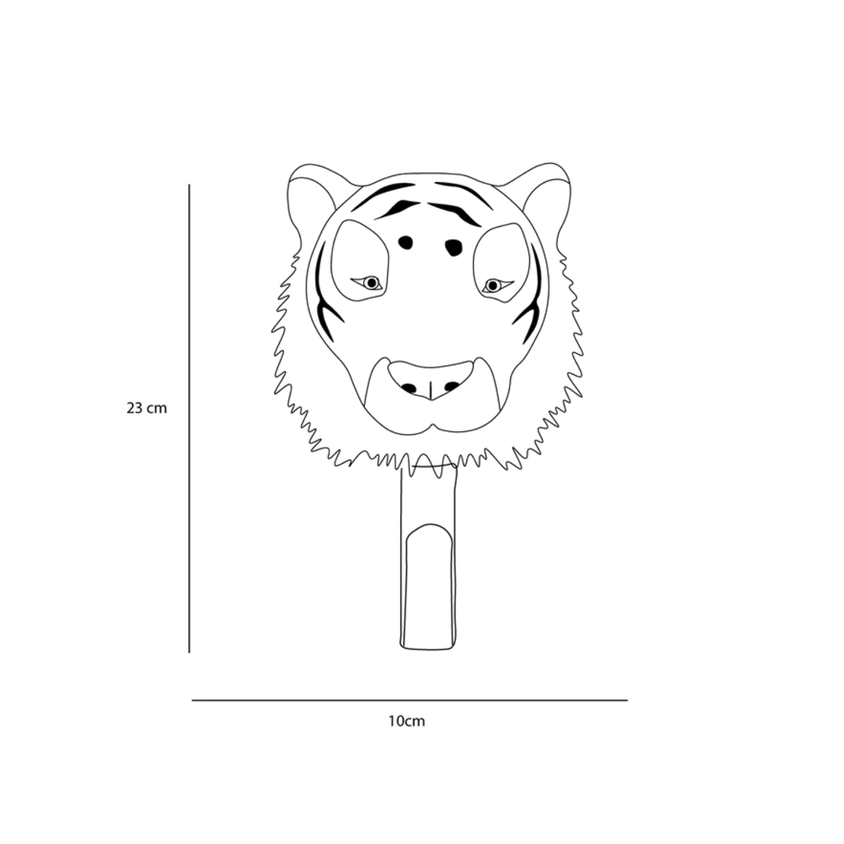Coat hanger head tiger w/box