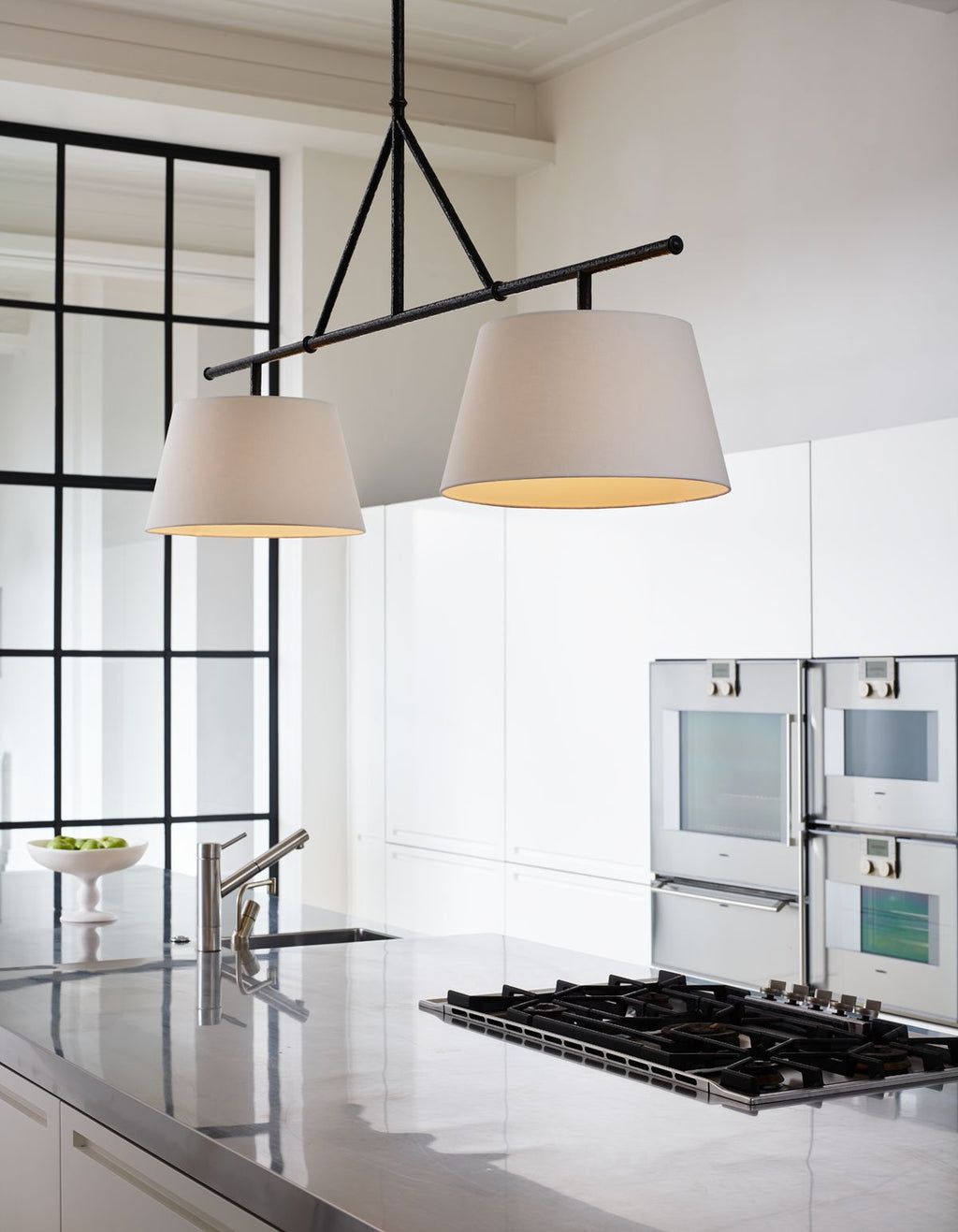 Lancaster Kitchen Downlight in Bronzed Brass
