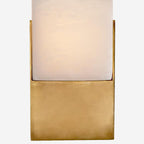 Covet Wall Light in Antique Brass