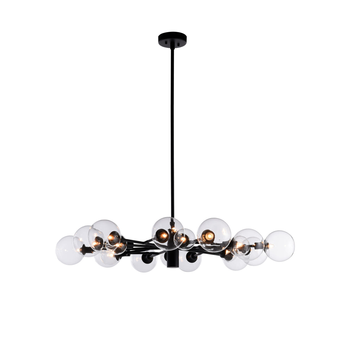 Brooklyn Chandelier - Black Ex Display Available End of September - Collection Only