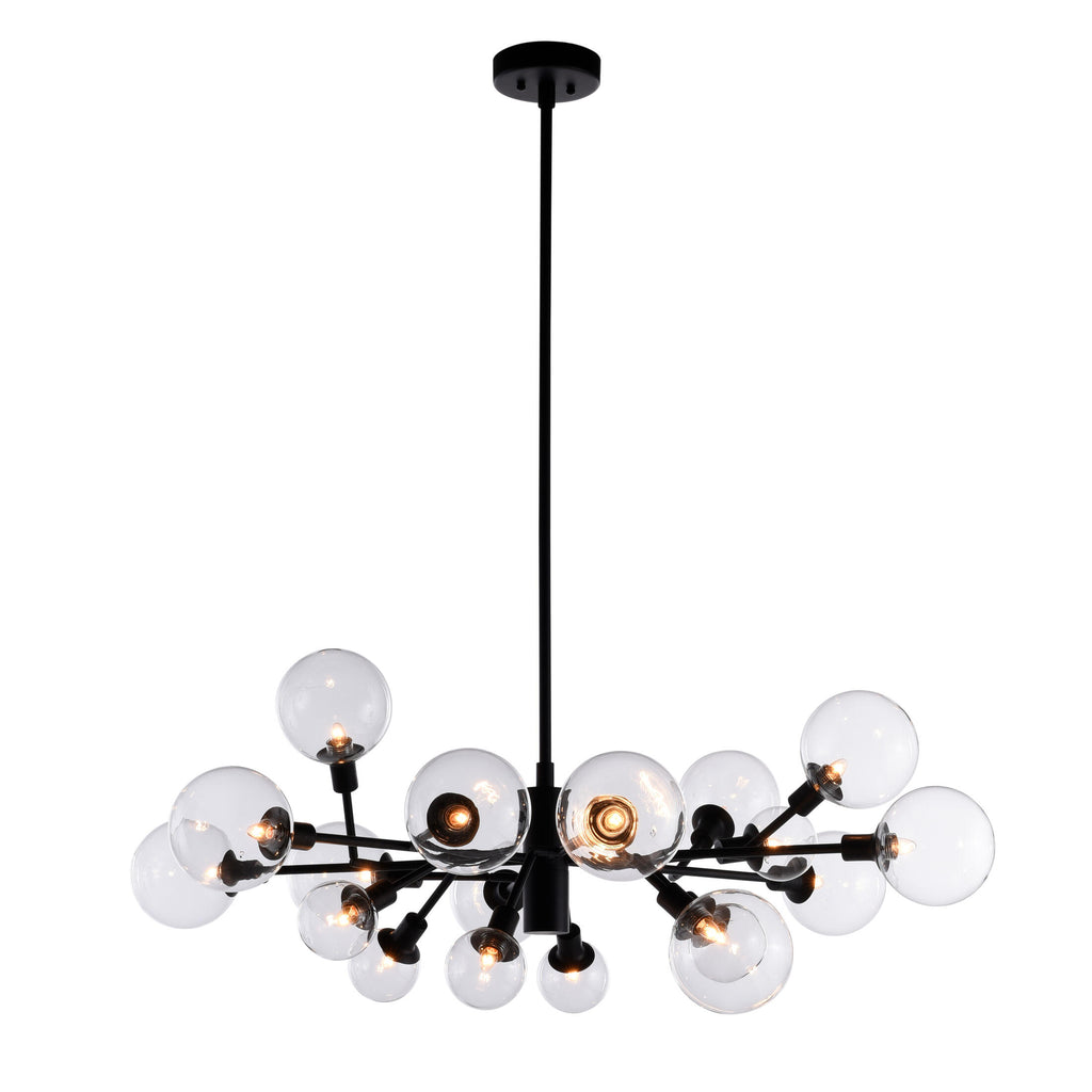 Brooklyn Chandelier - Black Ex Display Available End of September - Collection Only