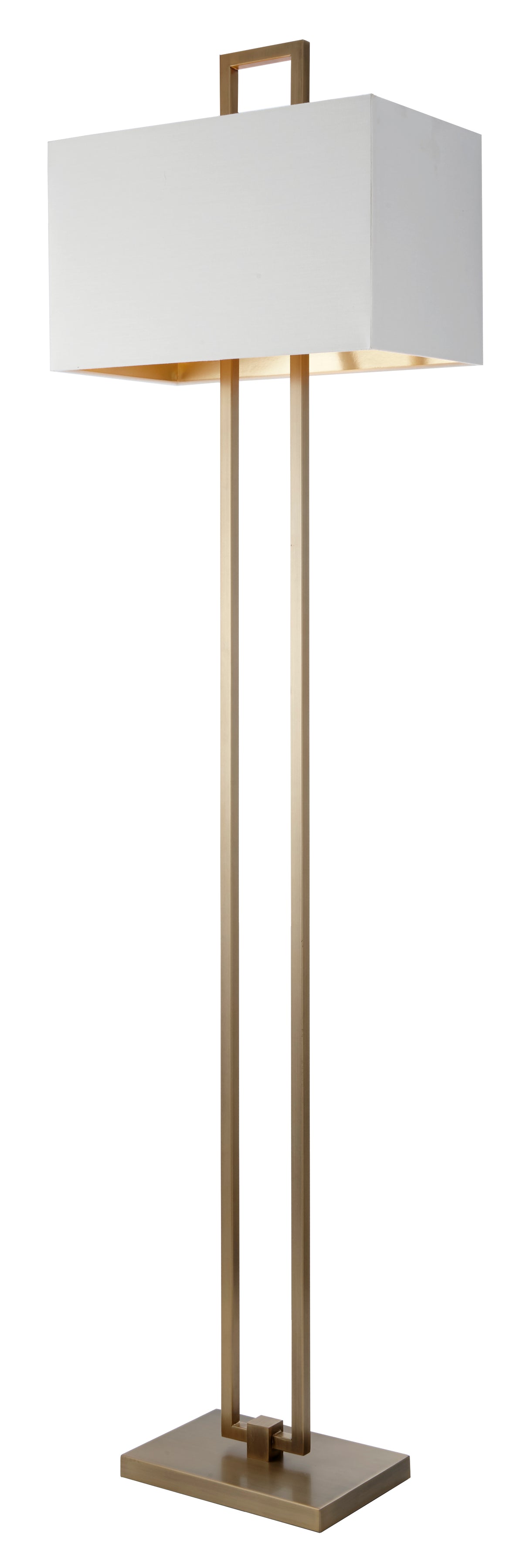 Danby Floor Lamp (Antique Brass Finish)