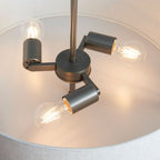 Hayley Pendant in Brushed Bronze