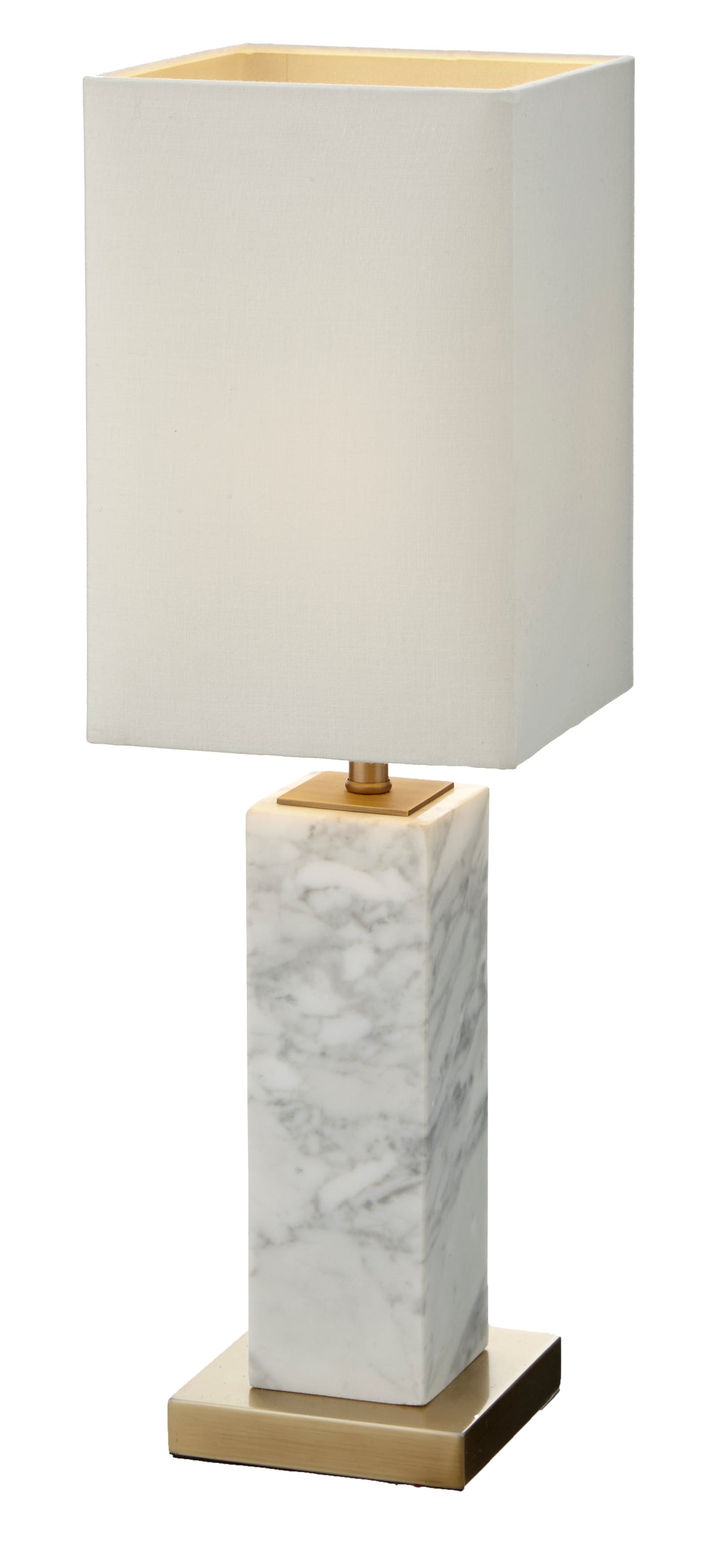 Micaela Table Lamp (White Marble)