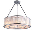 Large Nickel Ceiling Light