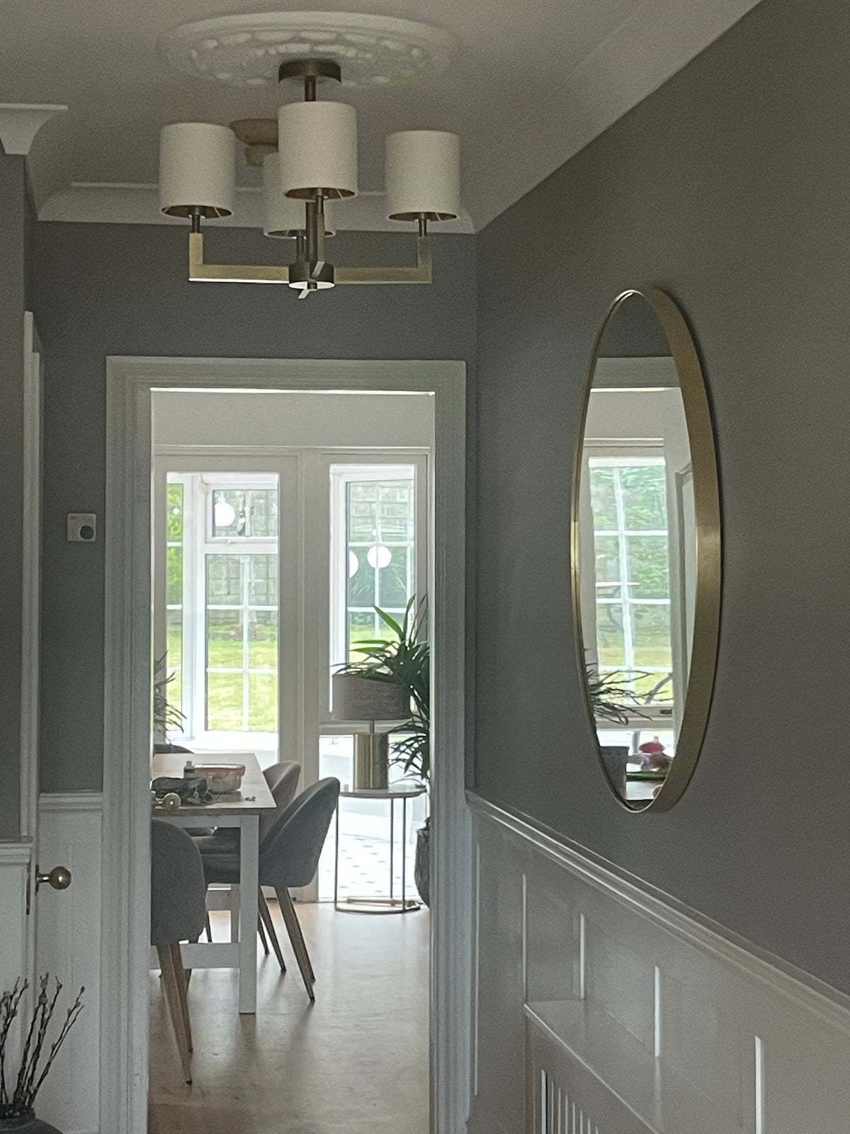 4 Arm Chandelier