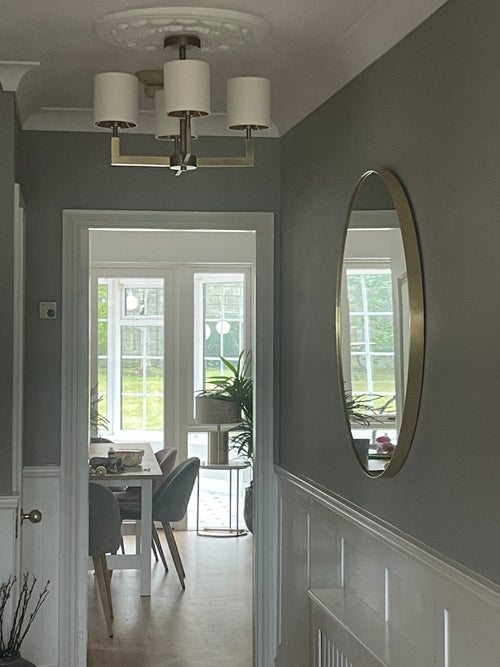 4 Arm Chandelier