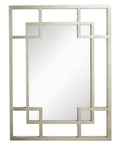 Carn Silver Leaf Mirror