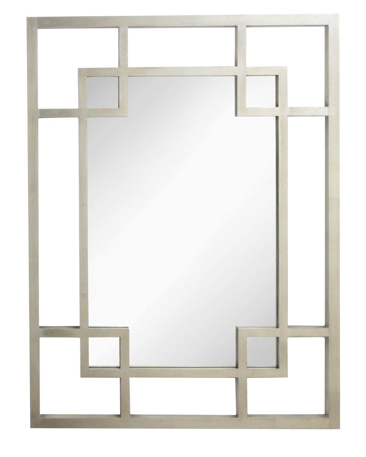 Carn Silver Leaf Mirror